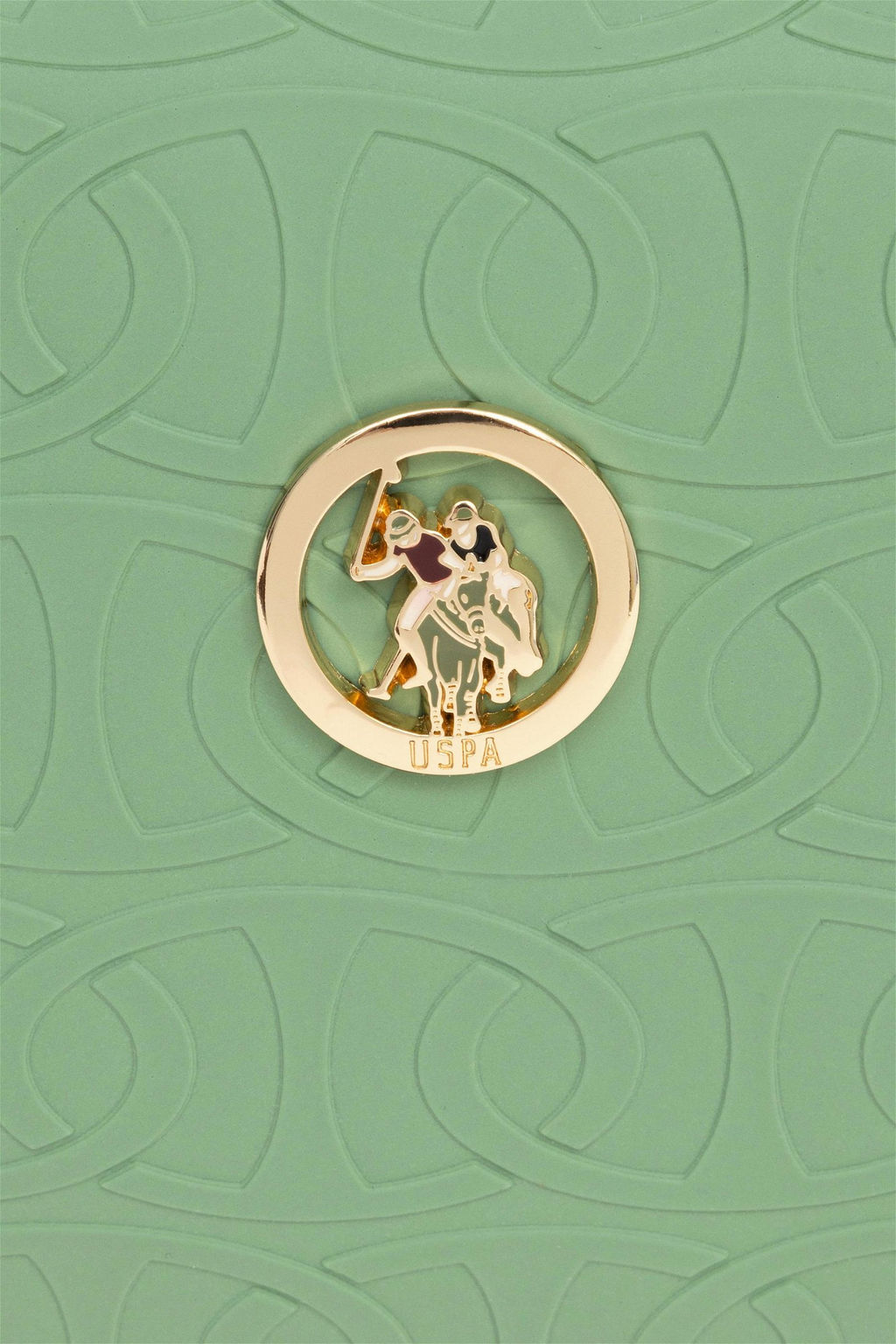 U. S. Polo Assn / Женская зеленая сумка - U.s. polo assn фото 6