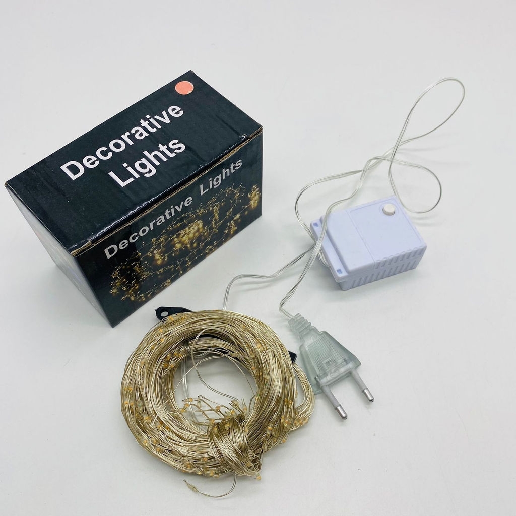 Гирлянда для Елки Роса розовая 20 веток 3 м (арт. 0003) - Ип лебедев о.ю фото 2