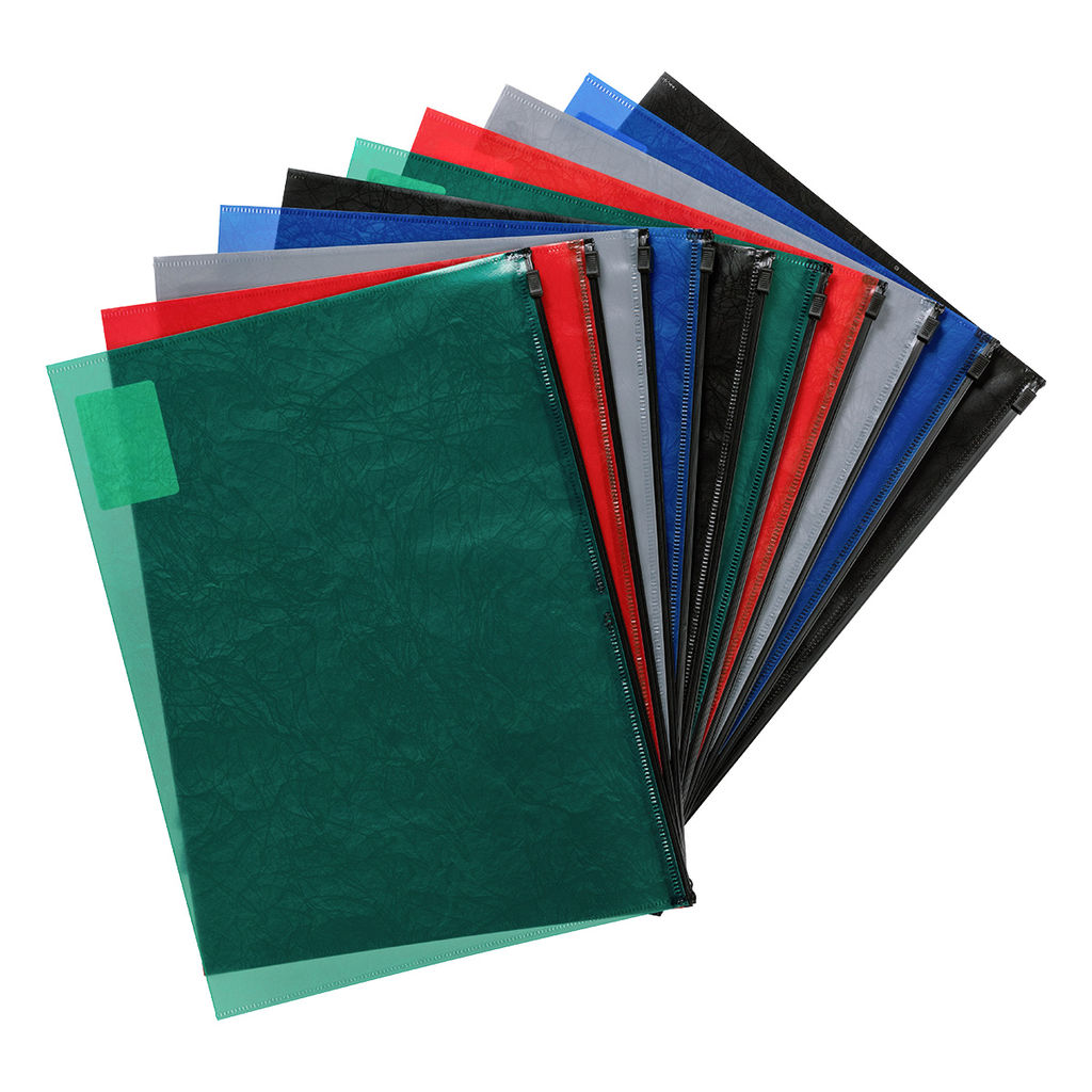 Expert Complete Premier Папка-конверт на ZIP-молнии A4 180 мкм волокно 10 шт. ассорти ЕС21123200