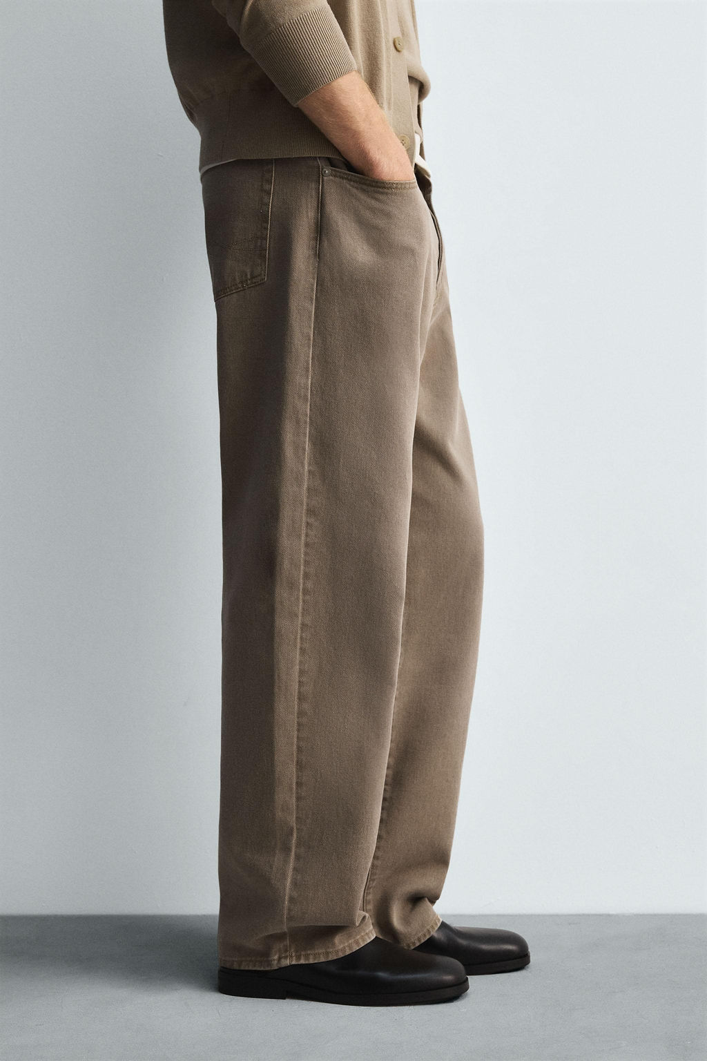 LIMITED EDITION BARREL FIT JEANS - Zara фото 6