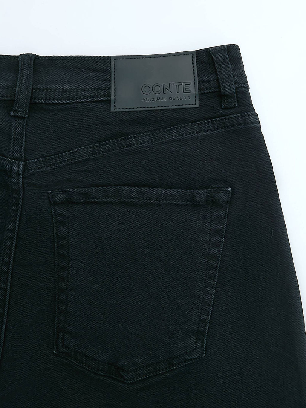 CONTE CON-822 Юбка джинсовая женская washed black - Conte elegant фото 9