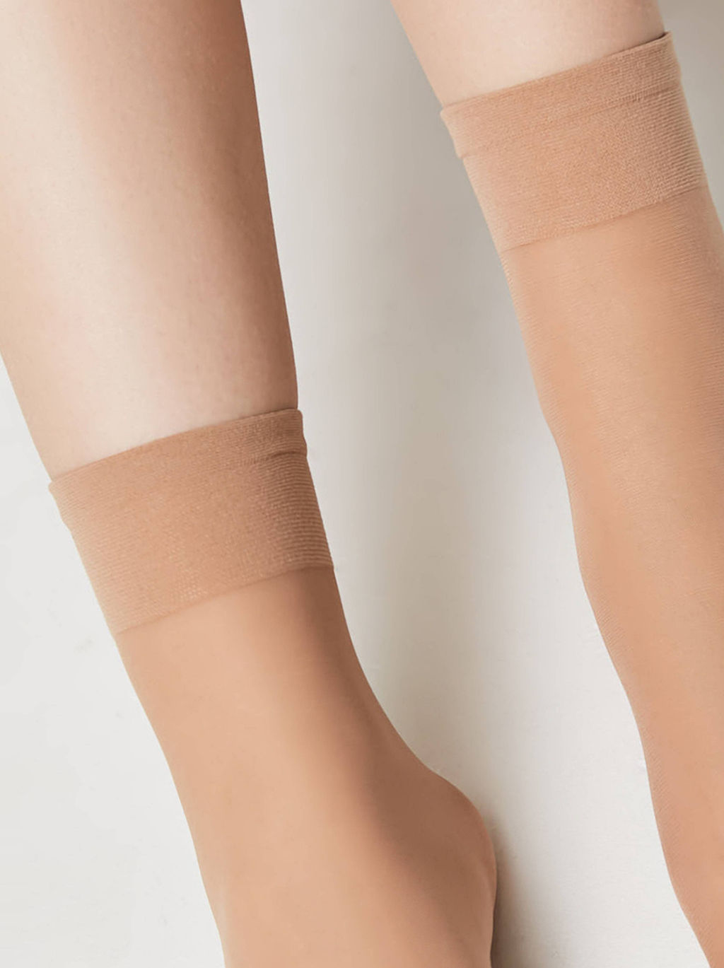 Цена за 2 пары. Носки Удлиненные CONTE TENSION SOFT 20 (1 пара) natural - Conte elegant фото 22