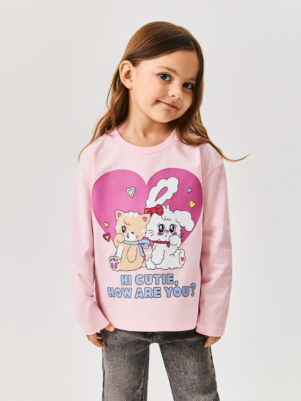 ACOOLA / Джемпер детский для девочек Inga розовый