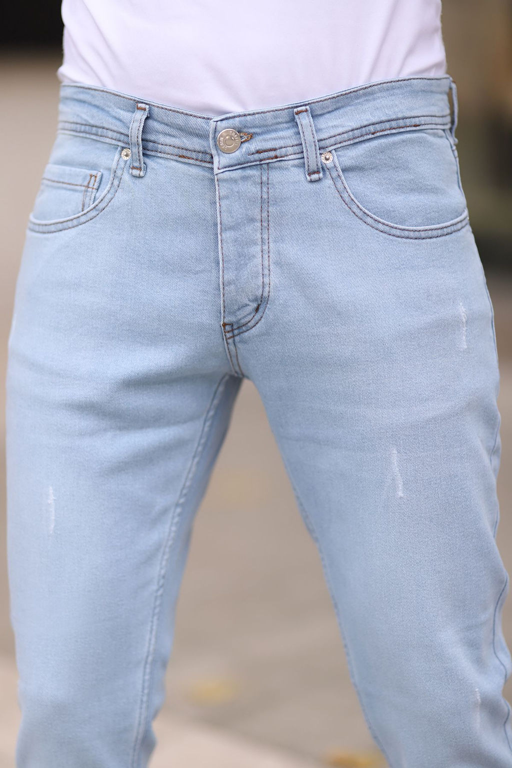 TRENDYOL MAN Antrasit Skinny T?rnakl? Jeans Kot Pantolon TMNAW25JE00013 - Trendyolmilla фото 18