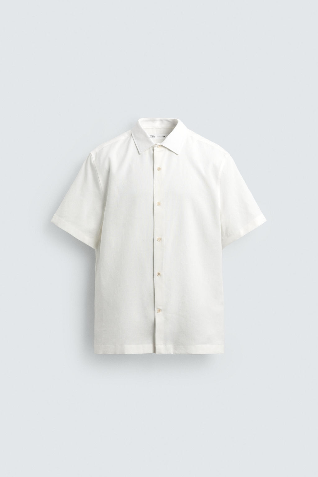 BERMUDA RELAXED FIT ALGOD?N - LINO / Rayas marrones - Zara фото 17