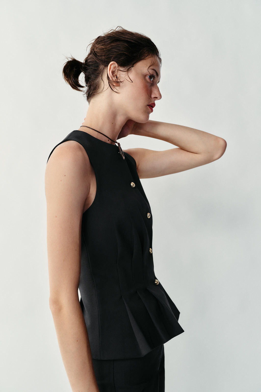 CHALECO PINZAS / Negro - Zara фото 3