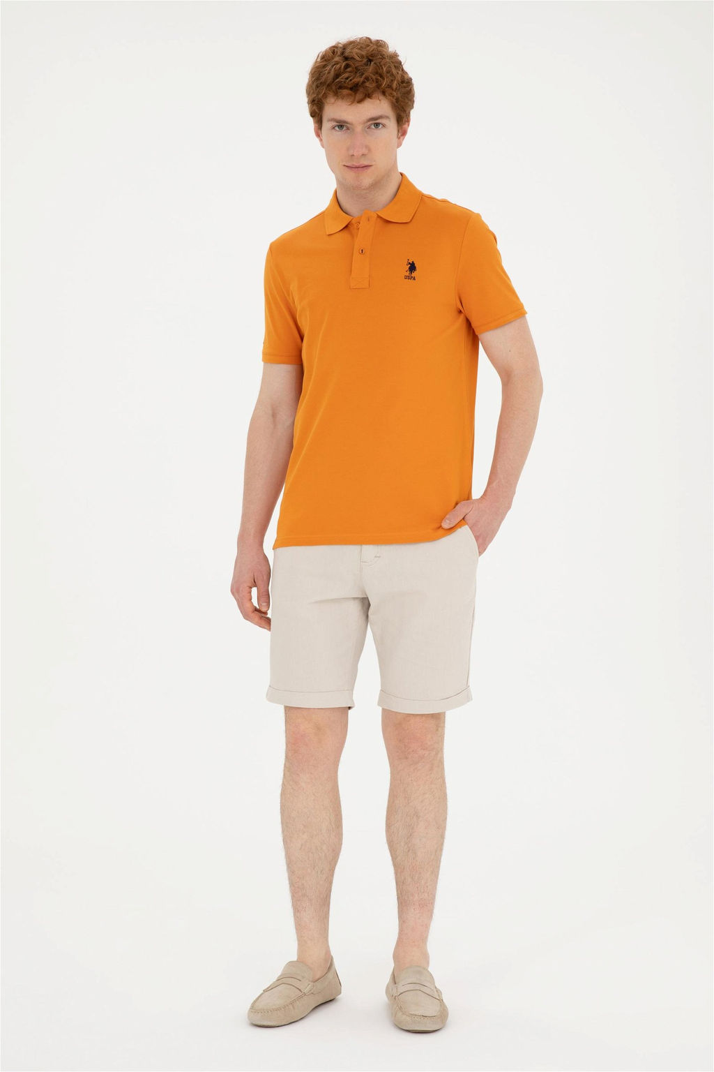 Мужская базовая футболка Brick - U.s. polo assn фото 4