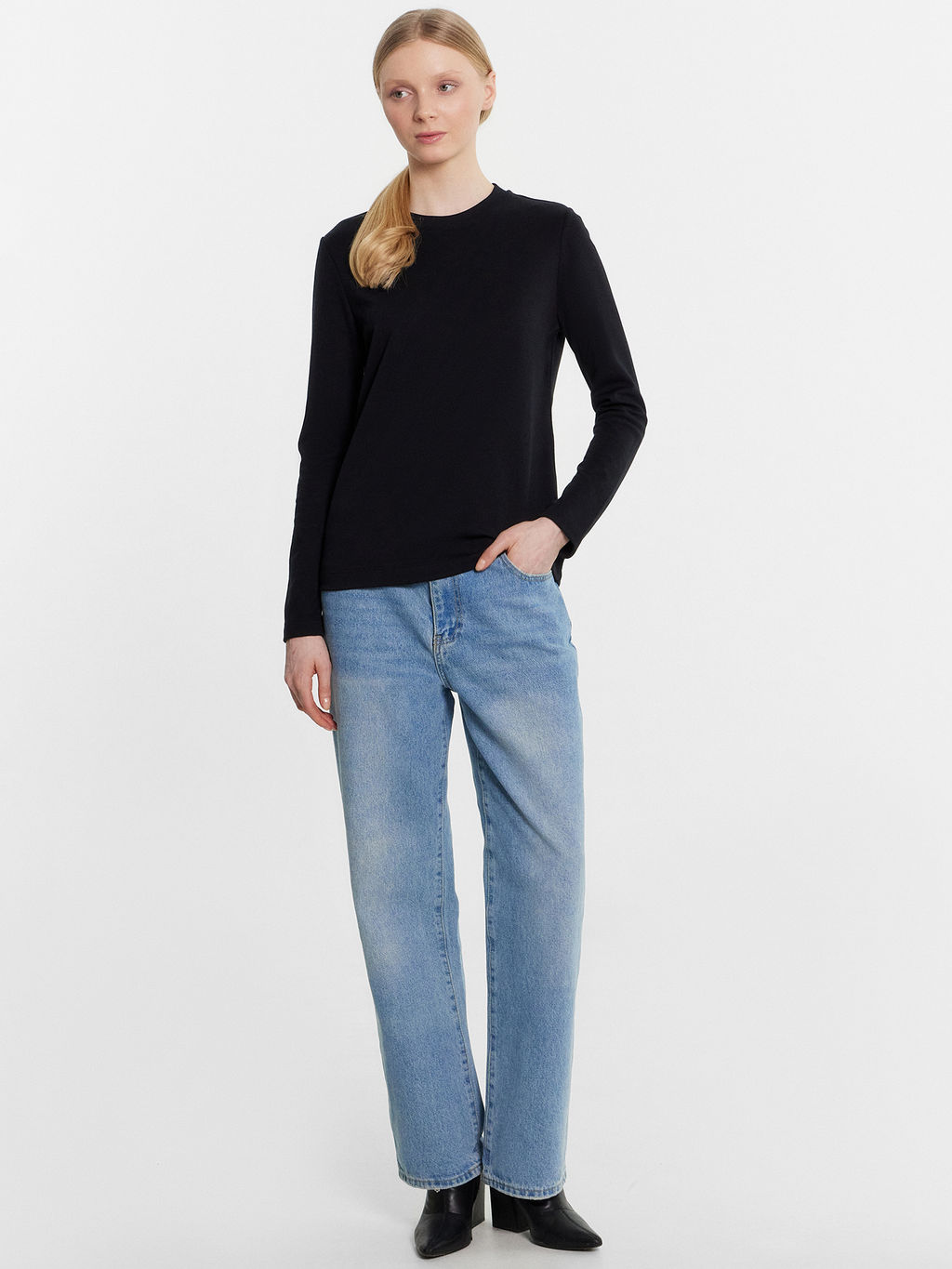 Джемпер женский черный