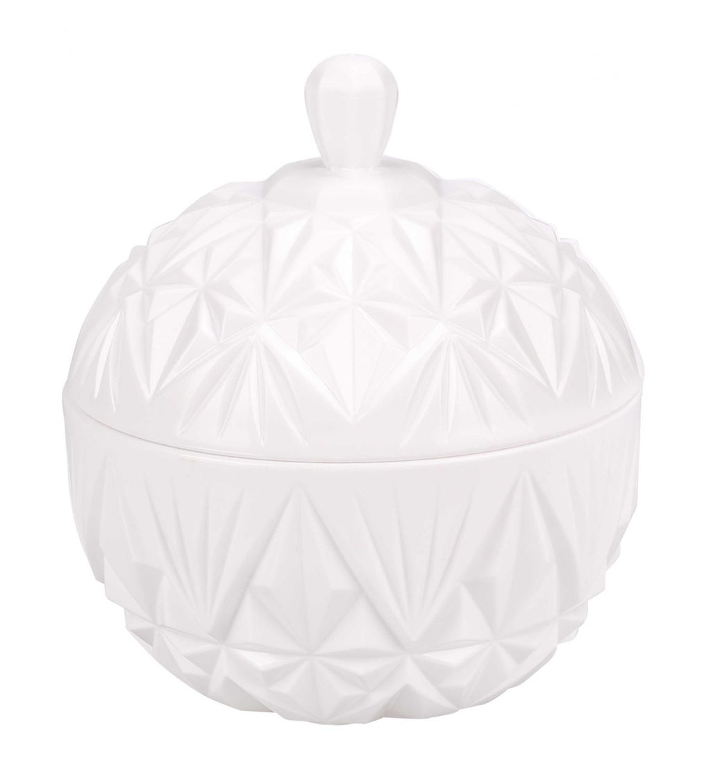 Цена за 2 шт. Сахарница "Шарм" 0,35л (с крышкой)(белый) М7339