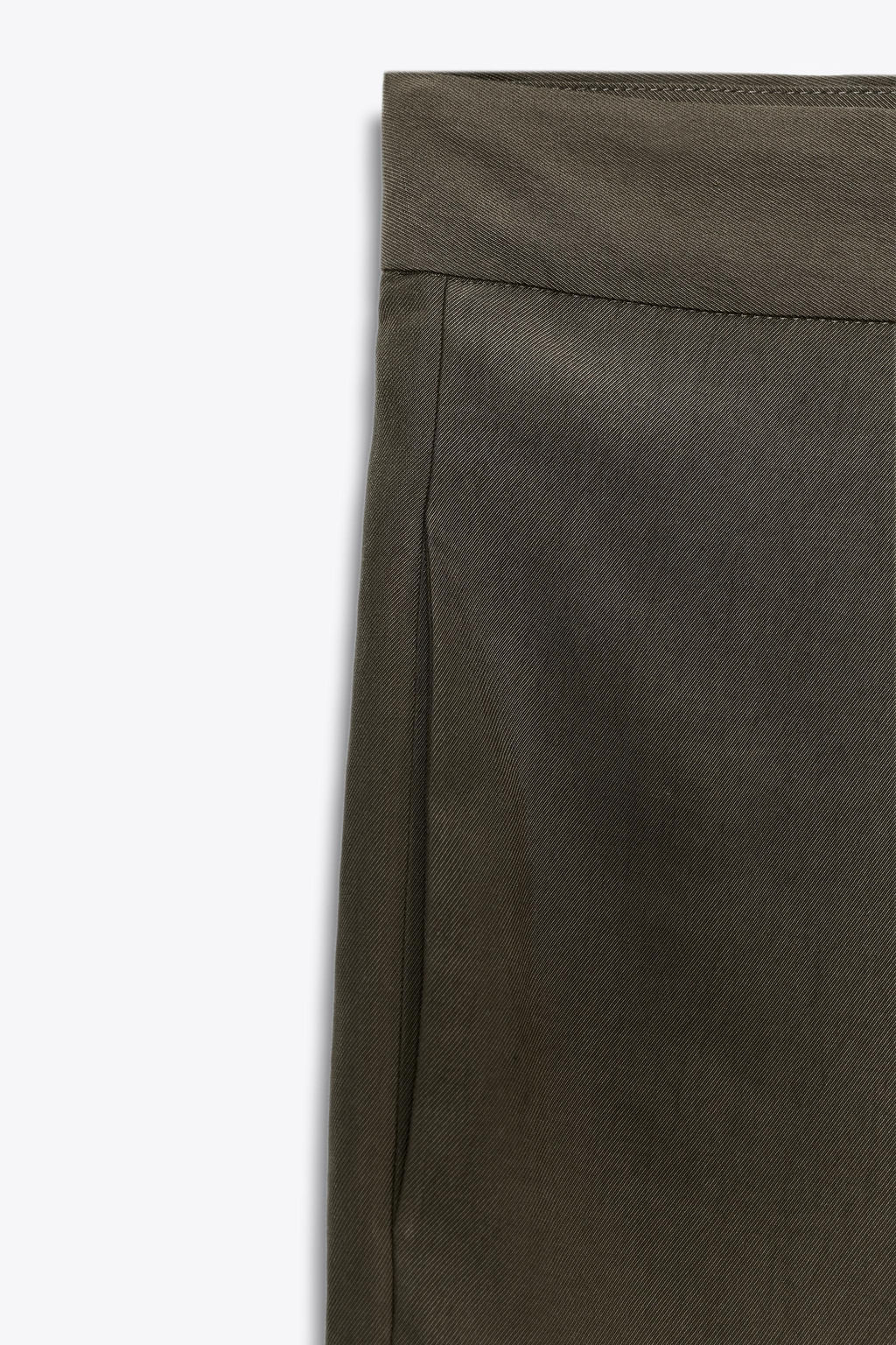 ZW COLLECTION FRONT PLEAT TROUSERS