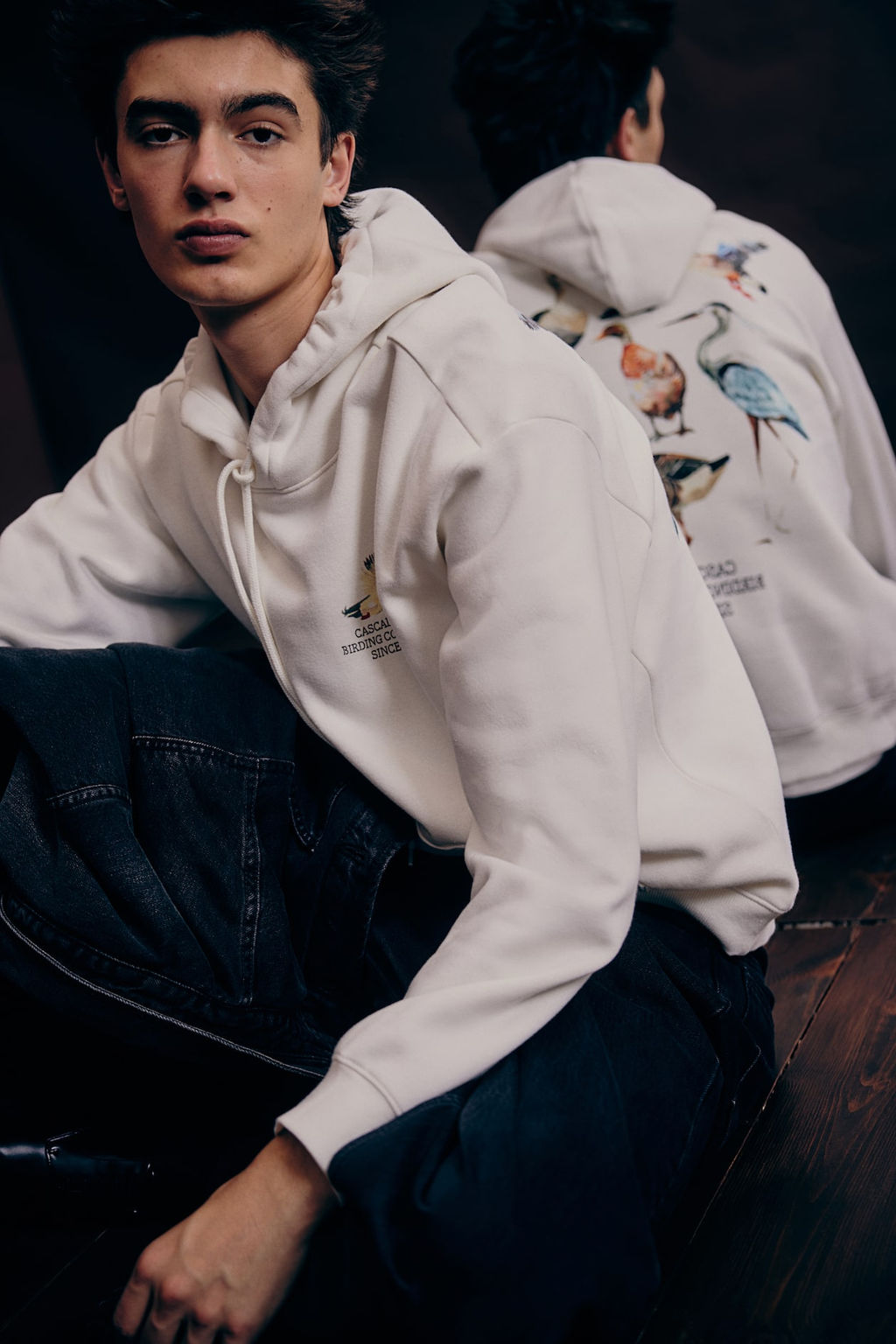 Sudadera con capucha y estampado Loose Fit - H&m фото 5