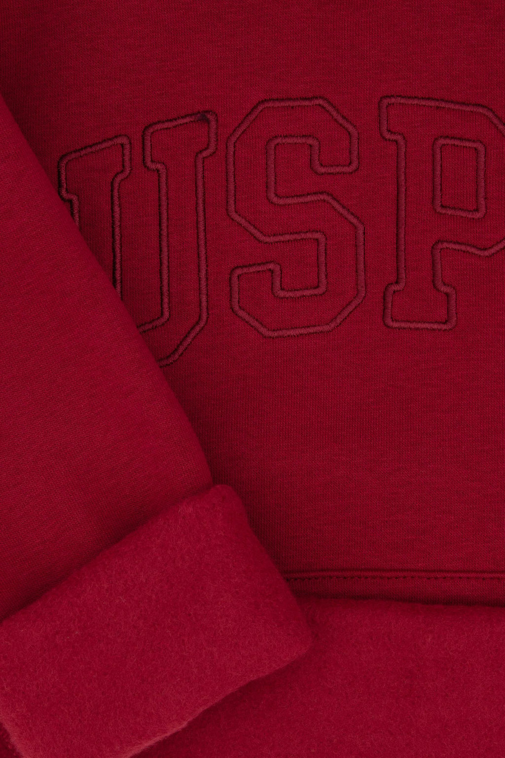 K_z _ocuk Pembe Kap__onlu _ardonlu Basic Sweatshirt Sepette S_rpriz _ndirim - U.s. polo assn фото 4