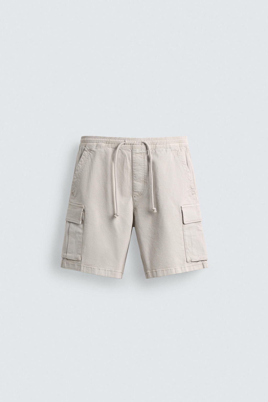 BERMUDA CARGO RELAXED FIT LAVADO / Hielo - Zara фото 7