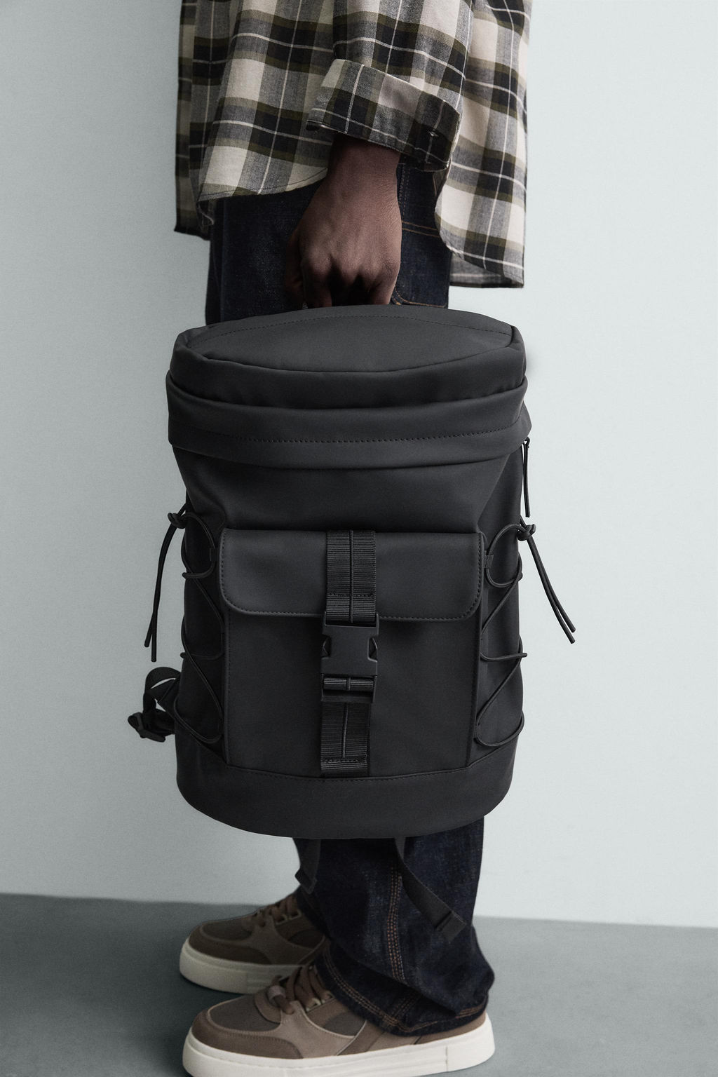 RUBBERISED BACKPACK - Zara фото 3