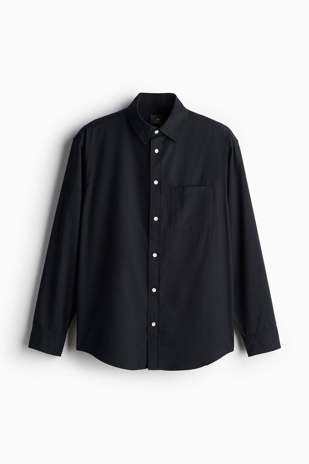 Camisa en mezcla de modal Regular Fit - H&m фото 9