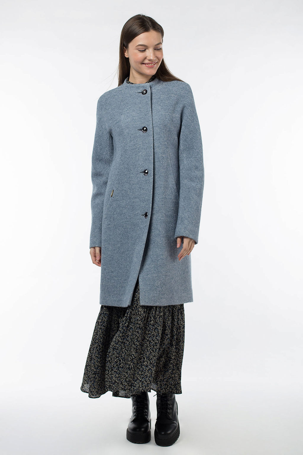 Пальто женское демисезонное - El podio фото 3