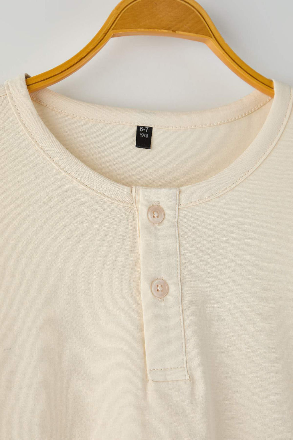 Indigo-Tas %100 Pamuk 2li Duz Erkek Cocuk Orme T-Shirt TKDAW26TS00010 - Trendyolmilla фото 2