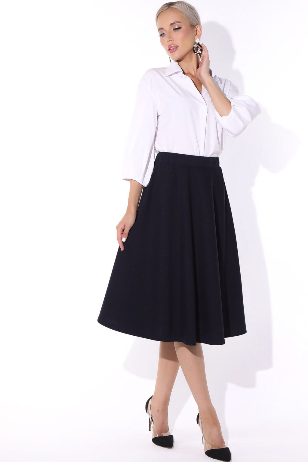 Юбка Мелинда (черника) - Эльза фото 3