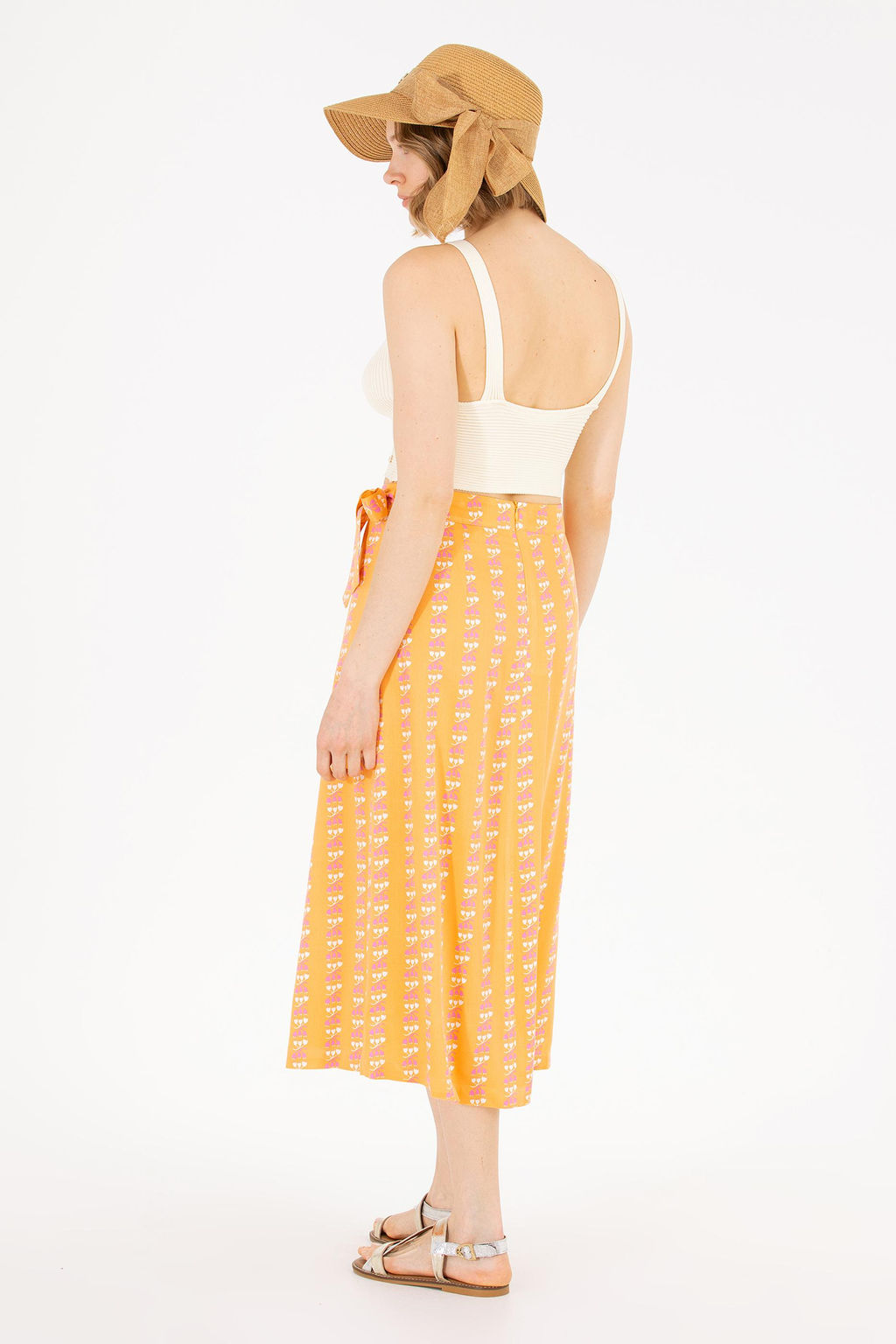 U. S. Polo Assn Женская тканая юбка с плиткой - U.s. polo assn фото 4