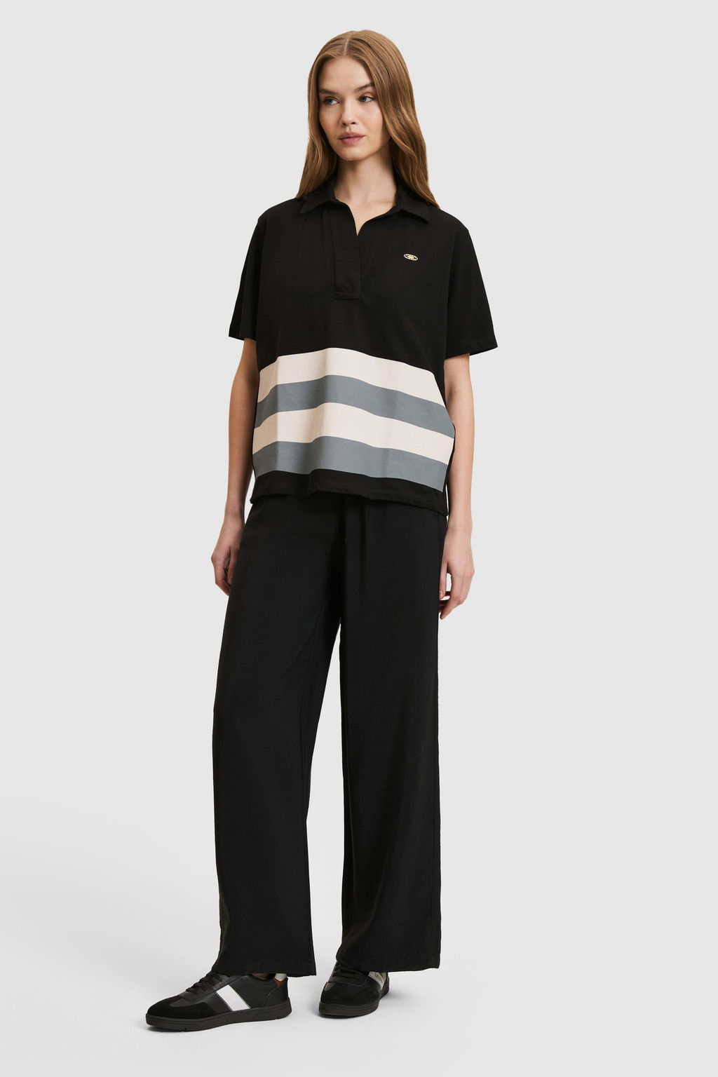 Kad_n Siyah Polo Yaka Ti__rt - U.s. polo assn фото 4