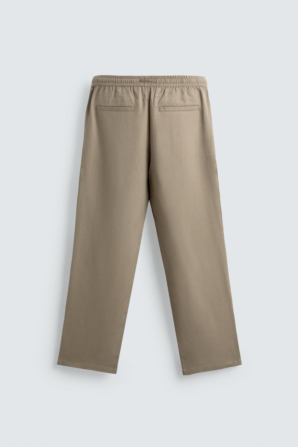 PANTAL?N FLUIDO RELAXED FIT / Tostado