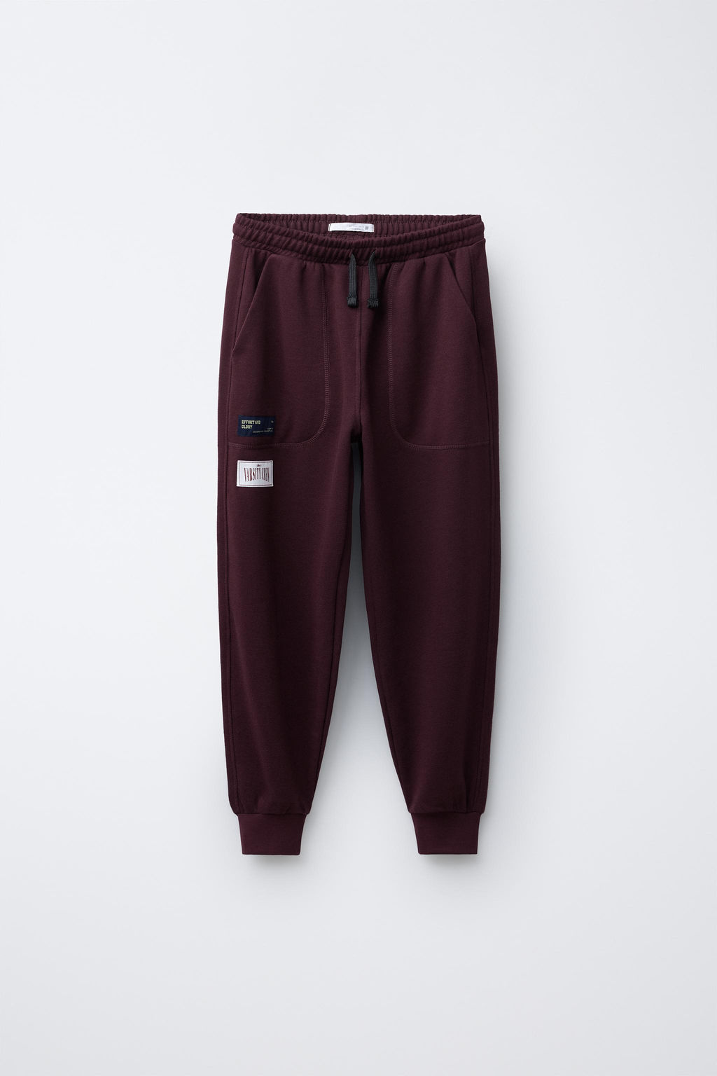 LABEL JOGGER TROUSERS