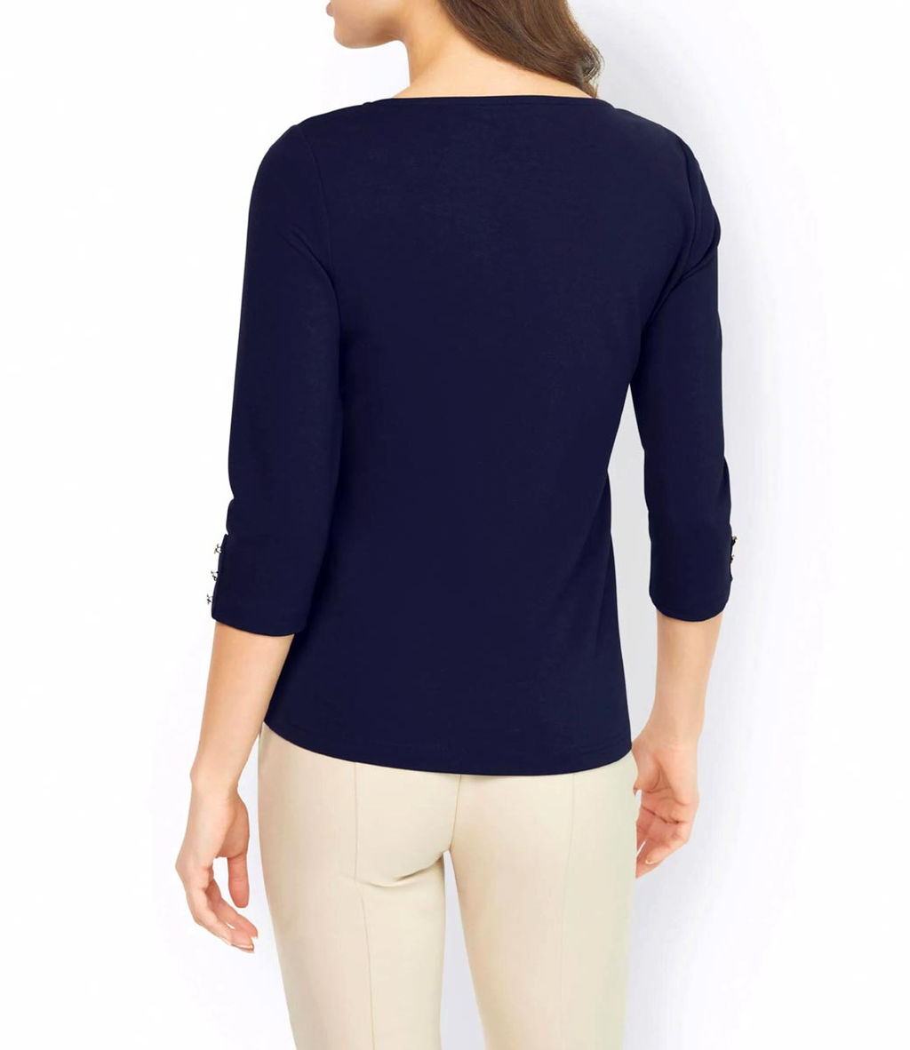 Блузка, синяя - Ashley brooke фото 4