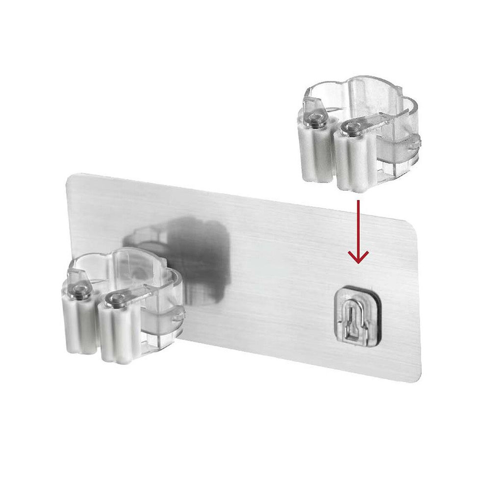 Держатель для уборочного инвентаря двойной, арт. 74895 - Полимербыт фото 3