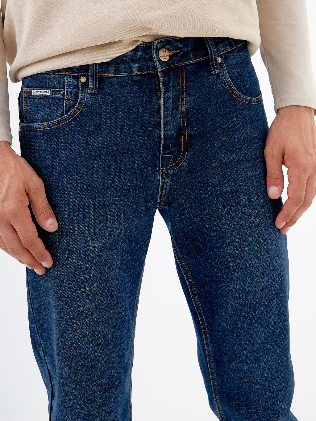 Мужские Джинсы Прямые - Mossmore фото 22