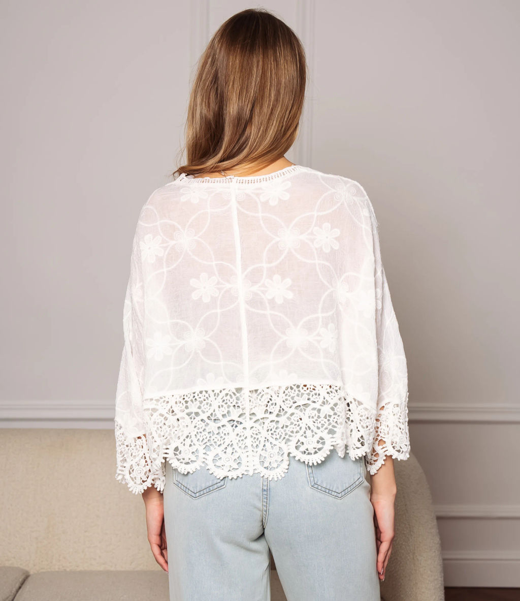 Кардиган #КТ38 (3), белый - Dommod фото 3