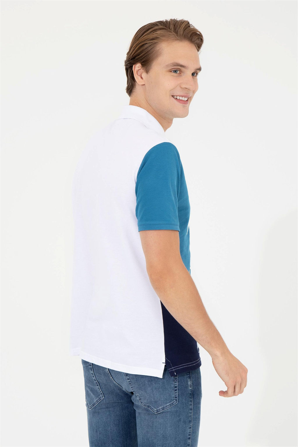 U. S. Polo Assn Мужская футболка-поло Petrol - U.s. polo assn фото 11