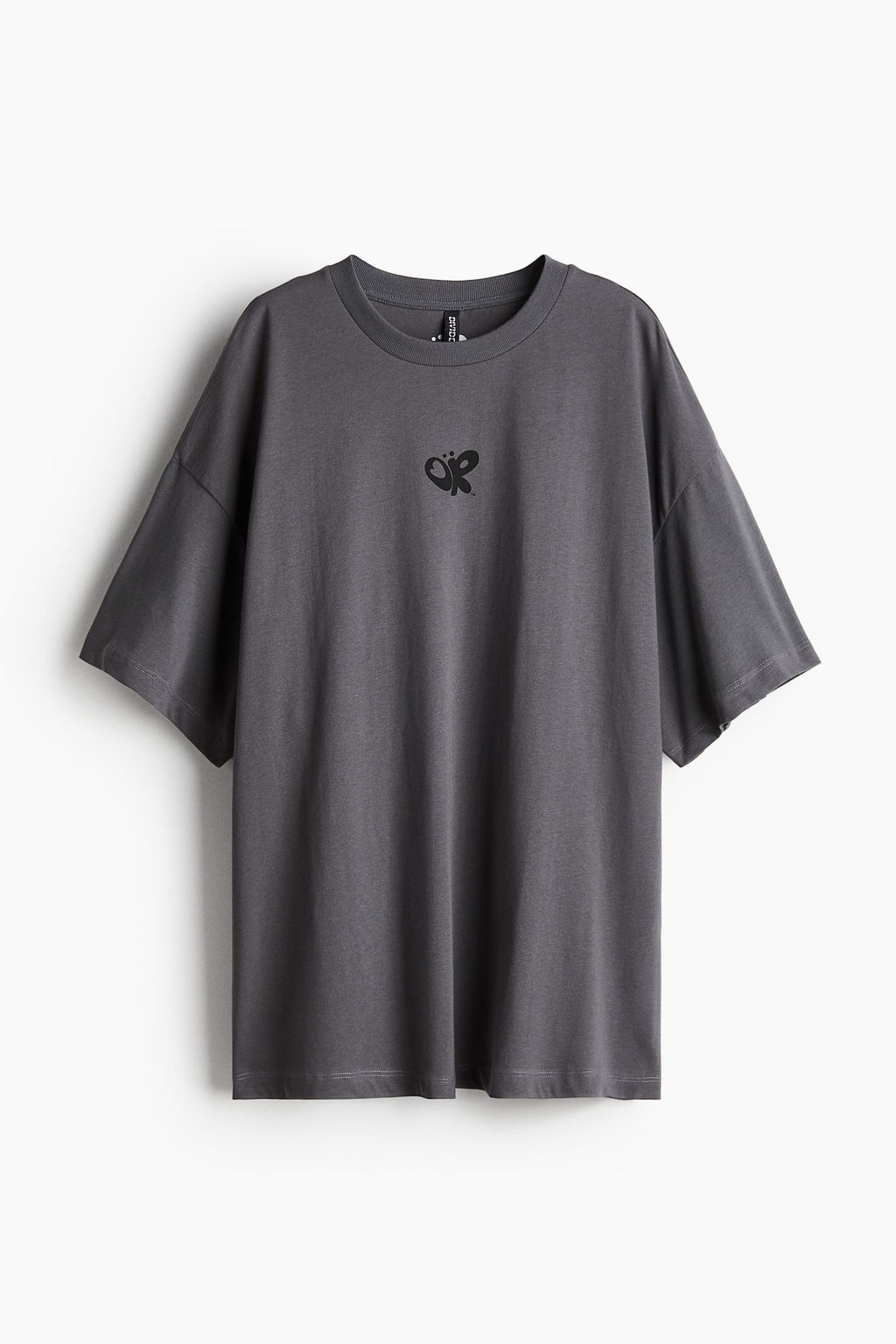 Camiseta oversize con motivo estampado - H&m фото 4