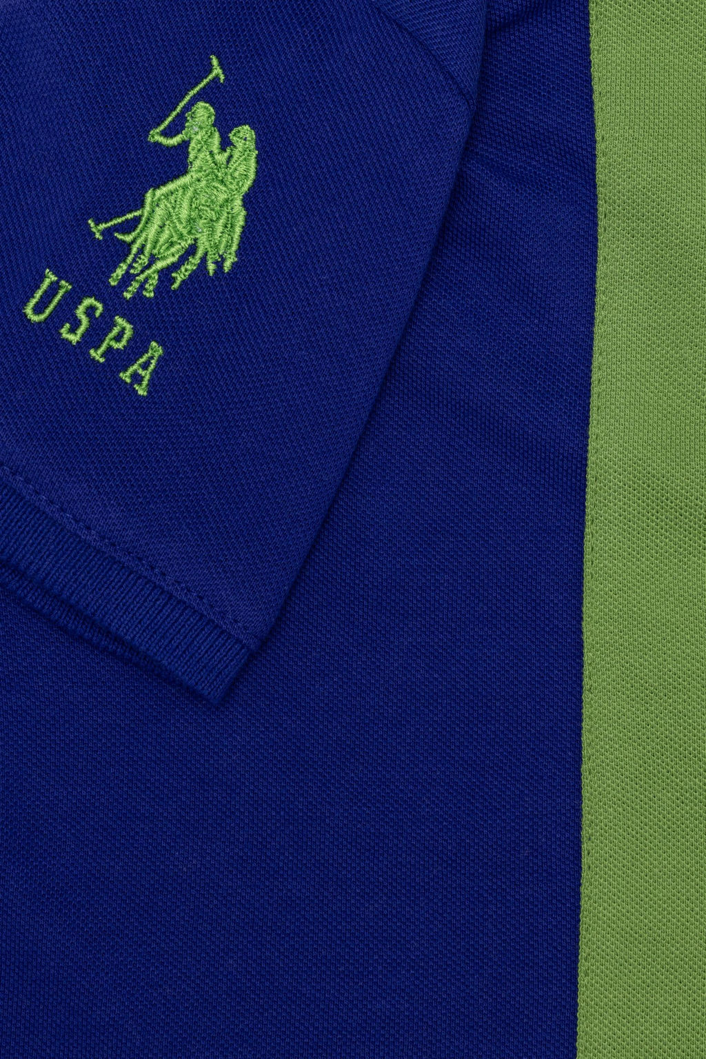 U. S. Polo Assn Синяя футболка с воротником-поло для мальчиков - U.s. polo assn фото 12
