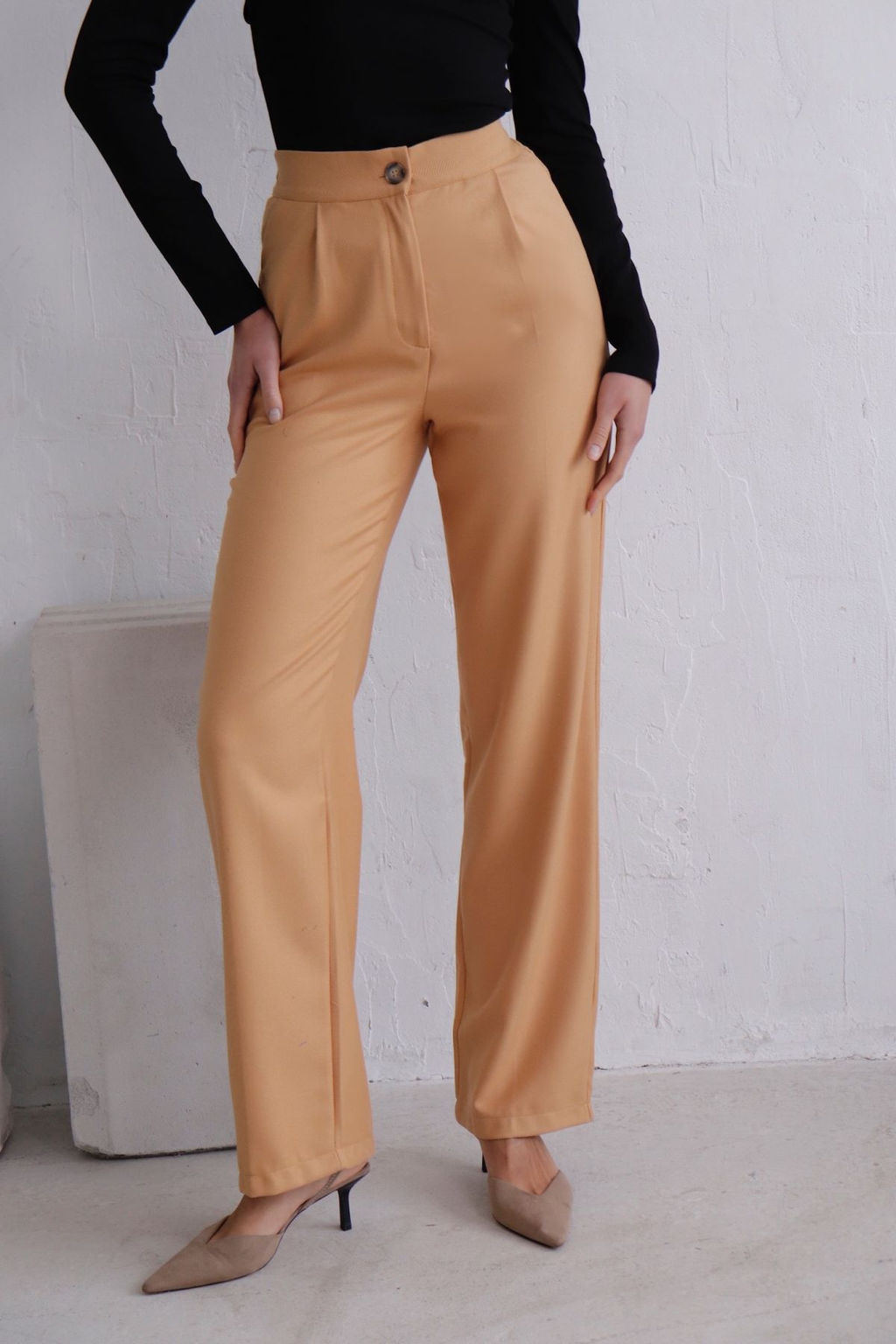 11178 Брюки бежевые - Martichelli фото 5