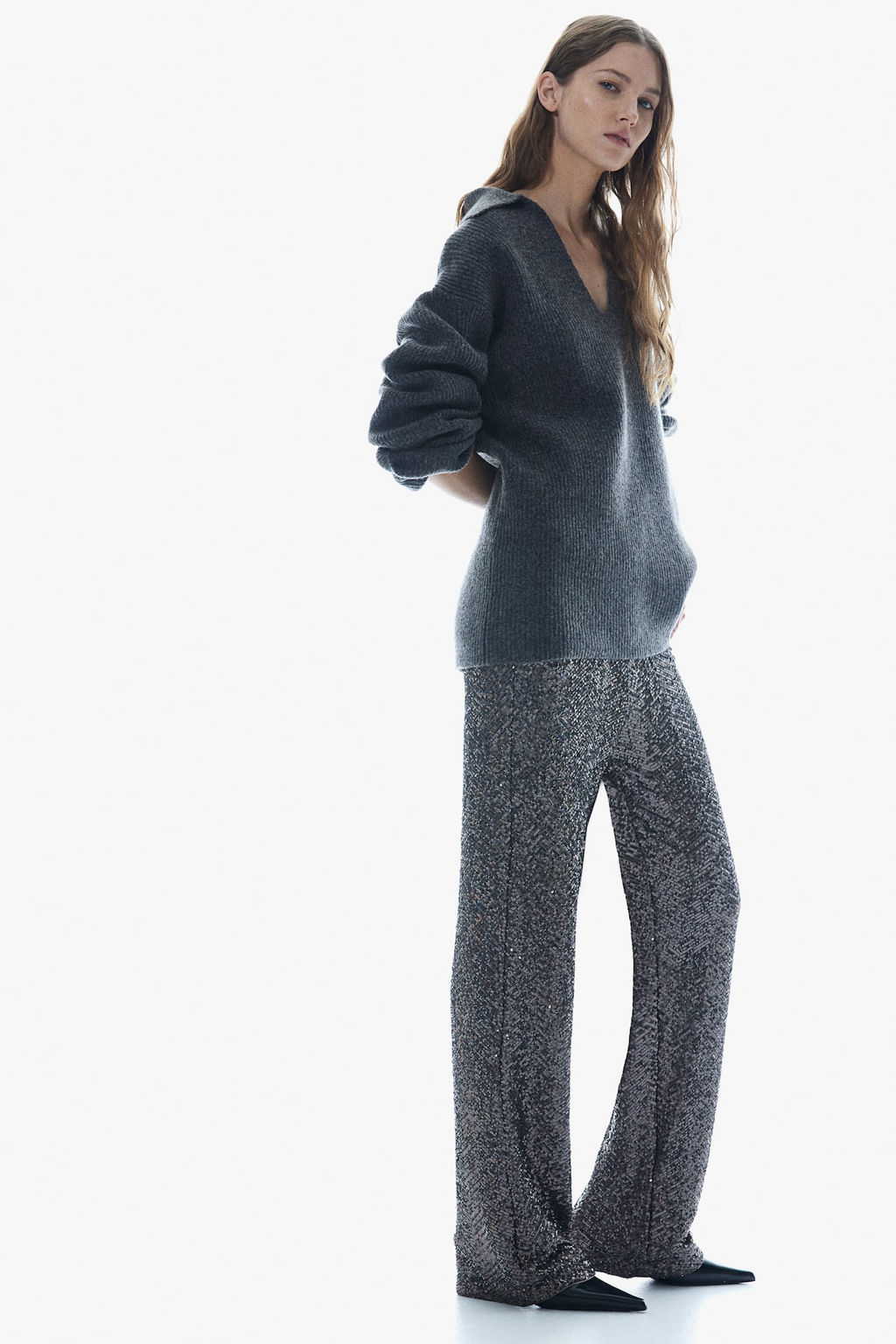 Pantalon de lentejuelas - H&m фото 2