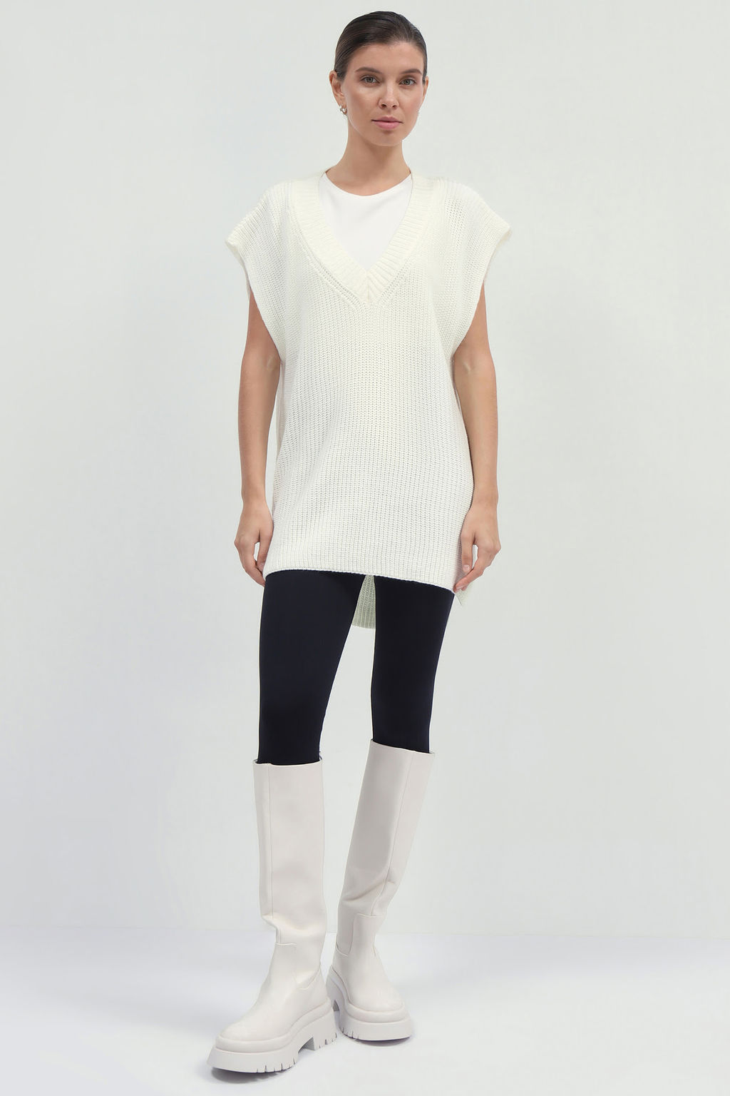 Жилет с V-образным вырезом - Mollis фото 2