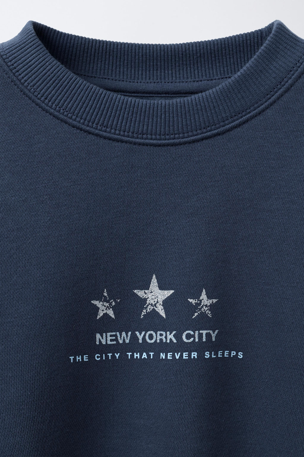 SWEATSHIRT WITH SHINY STAR PRINT - Zara фото 3