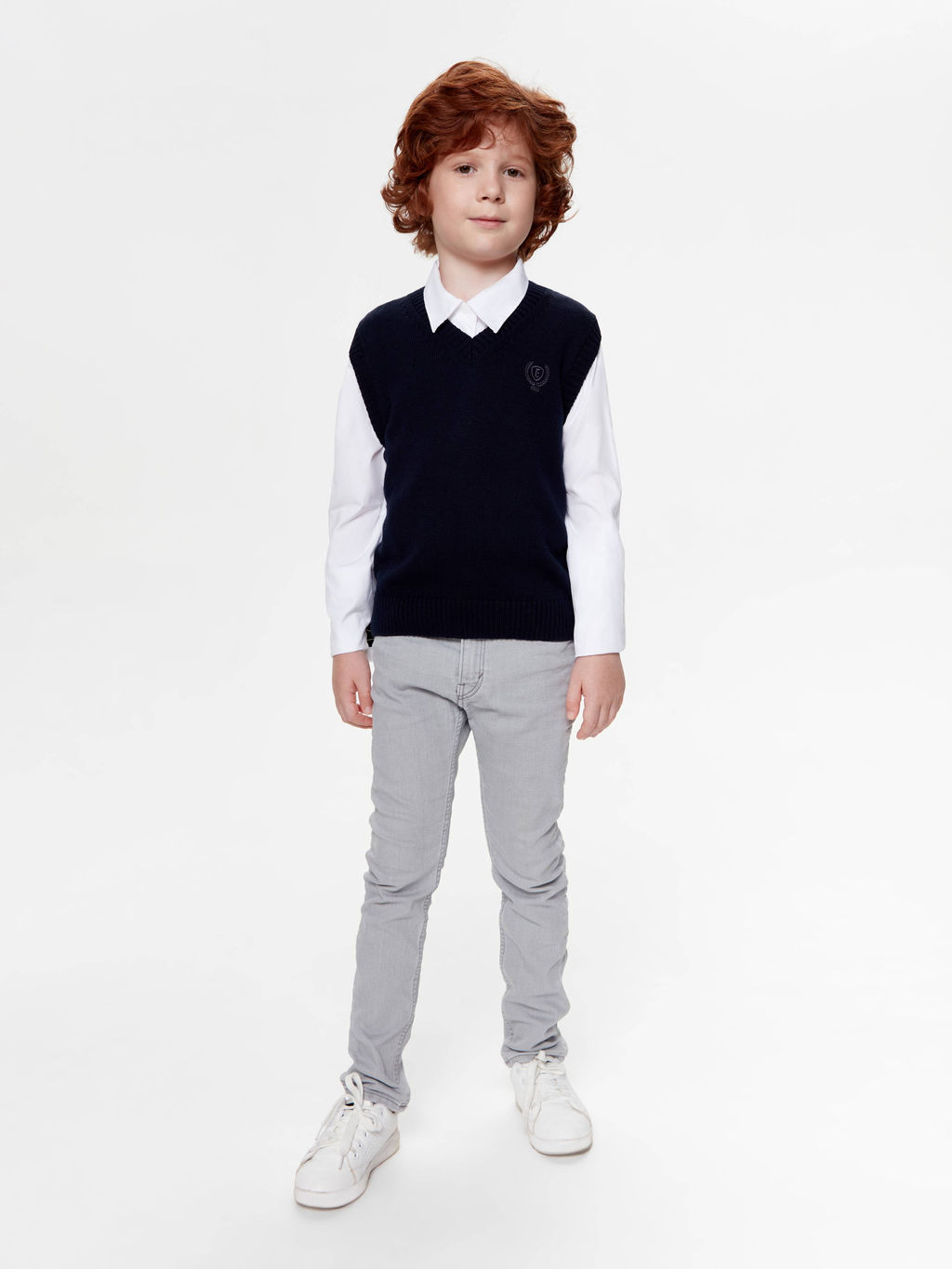 ESLI Жилет для мальчика 20С-127СП т.синий