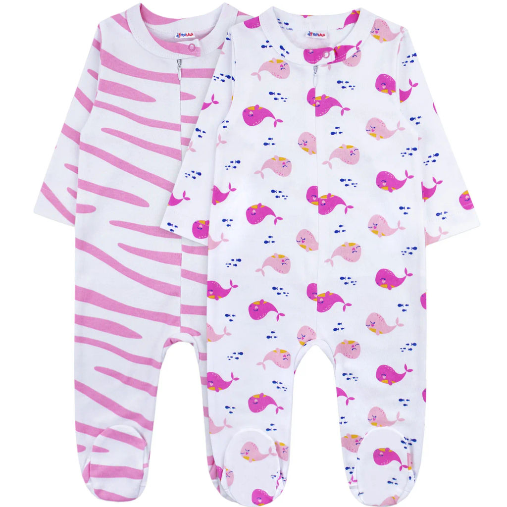 Комплект комбинезонов интерлок 2 шт 1479200302 - Youlala фото 6