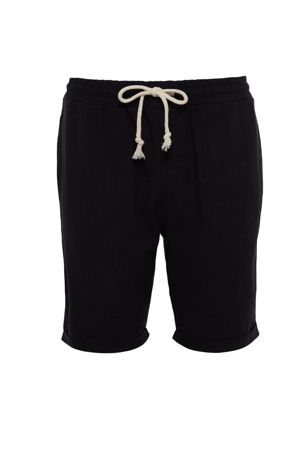 TRENDYOL MAN Ekru Regular Fit Keten Gorunumlu Sort TMNSS23SR00030 - Trendyolmilla фото 32