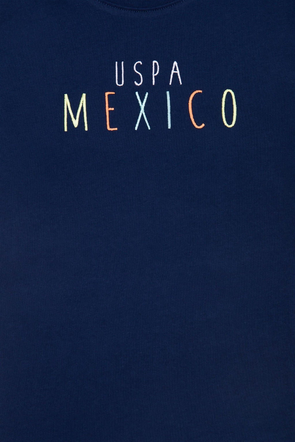 Темно-синяя футболка для мальчиков с круглым вырезом - U.s. polo assn фото 8