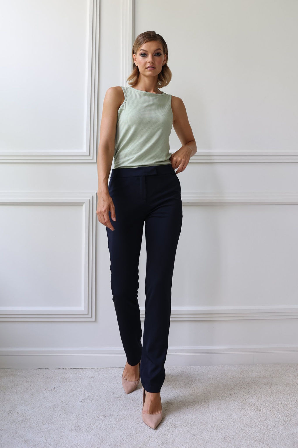 Танк топ из трикотажа - Looklikecat фото 3