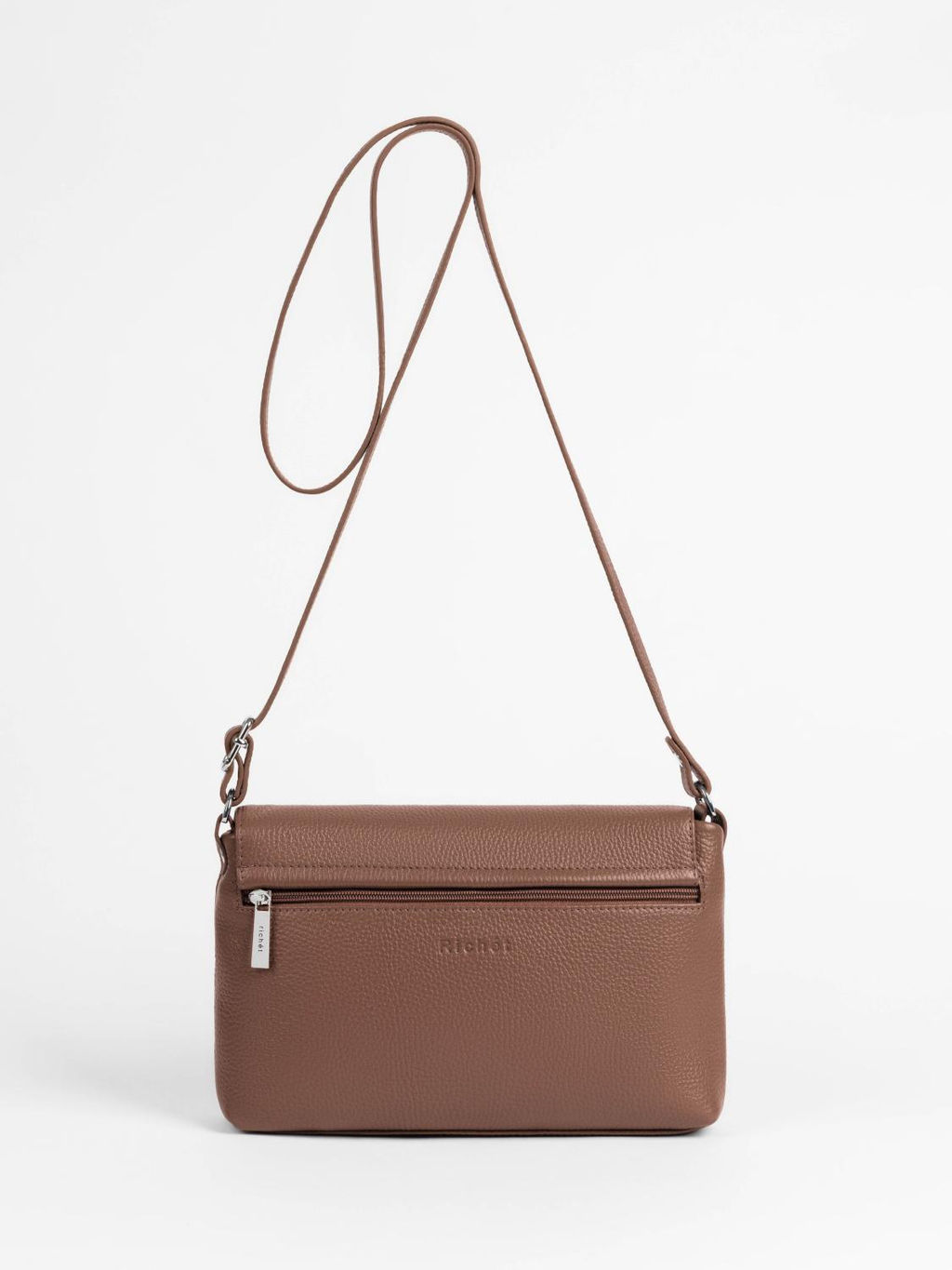Женская кожаная сумка Richet 2800LN 351 Коричневый