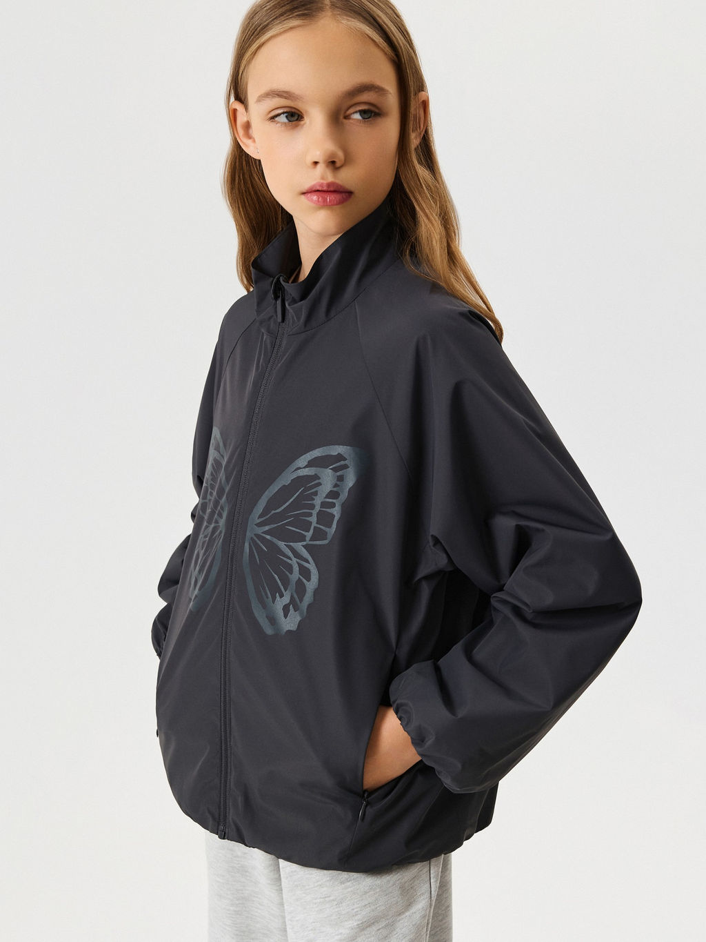 ACOOLA / Куртка детская для девочек Marlen темно-серый