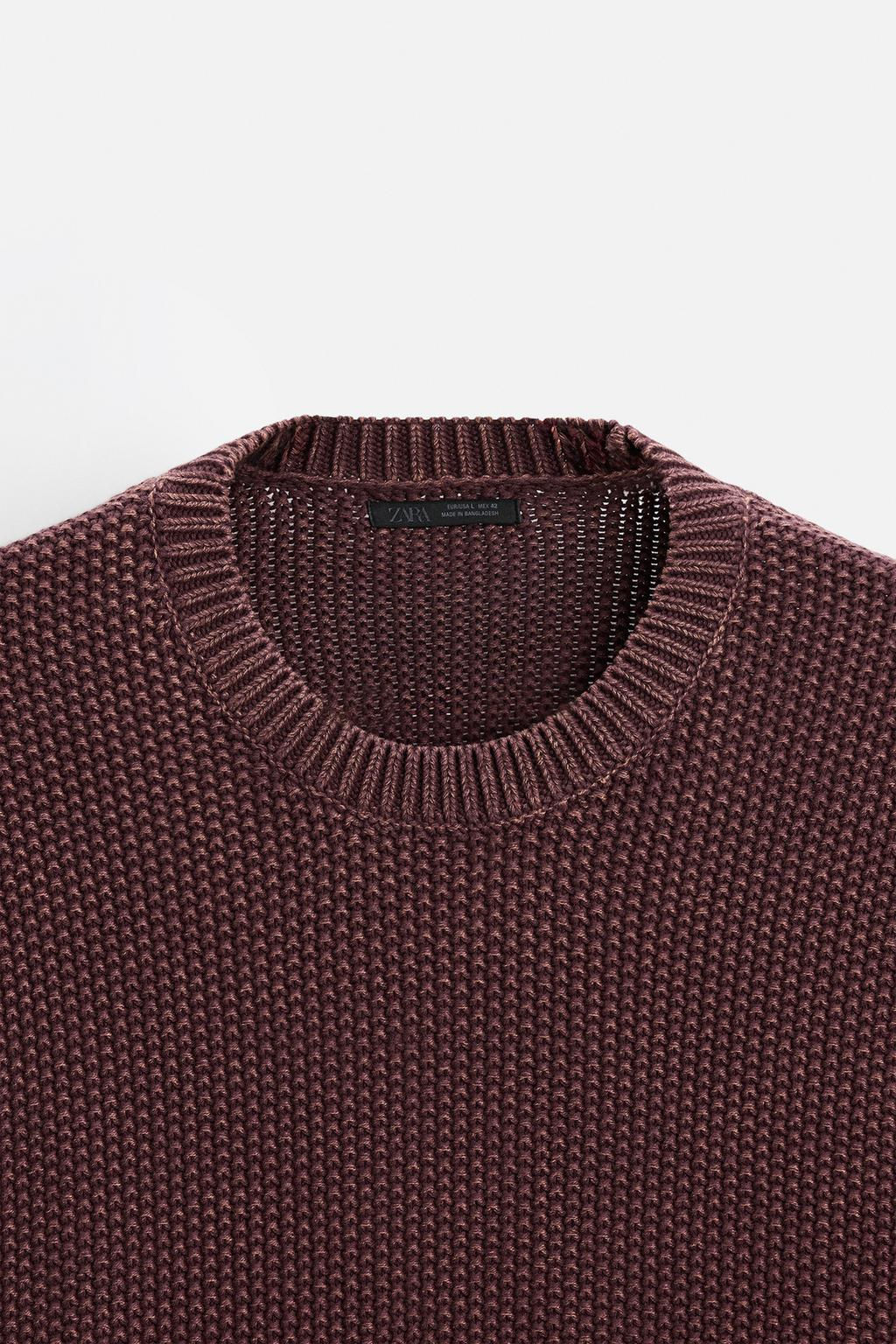 RELAXED FIT SWEATER - Zara фото 8