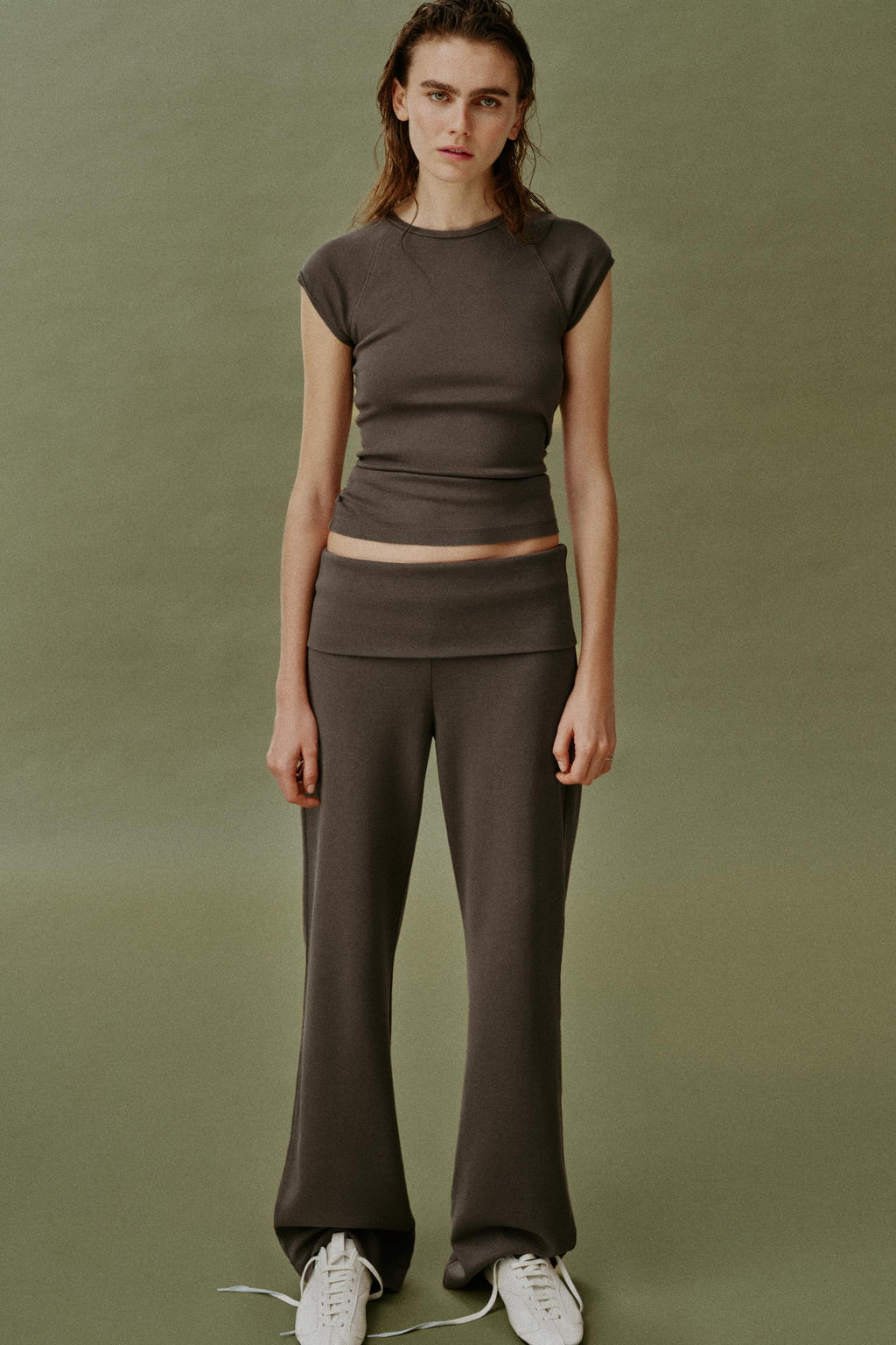 PANTAL?N INTERLOCK EFECTO LAVADO / Vis?n - Zara фото 5