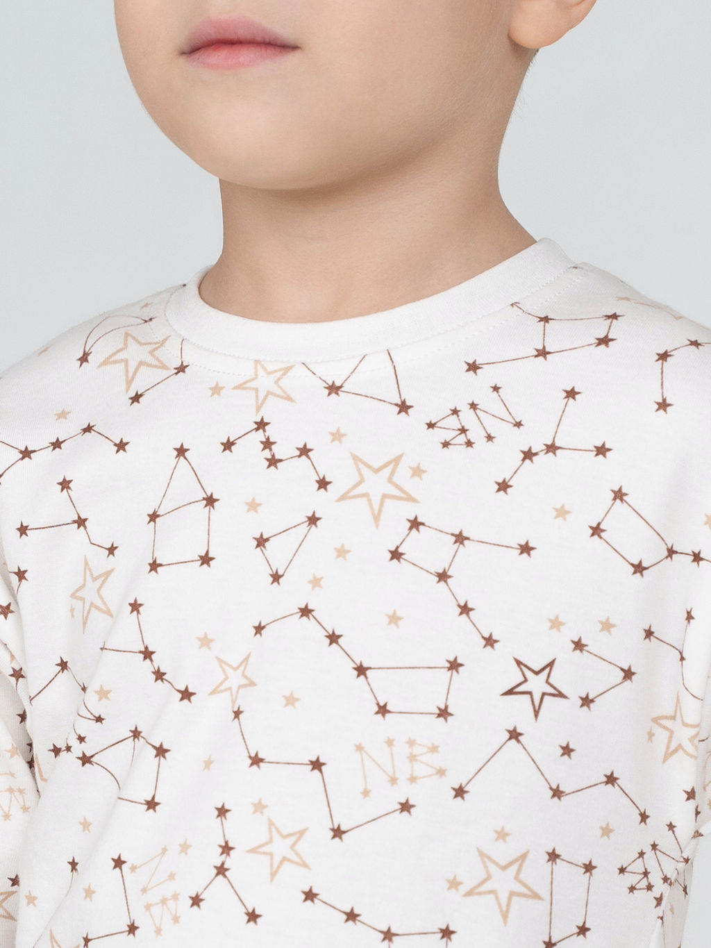 Пижама детская молочнаяжирафы