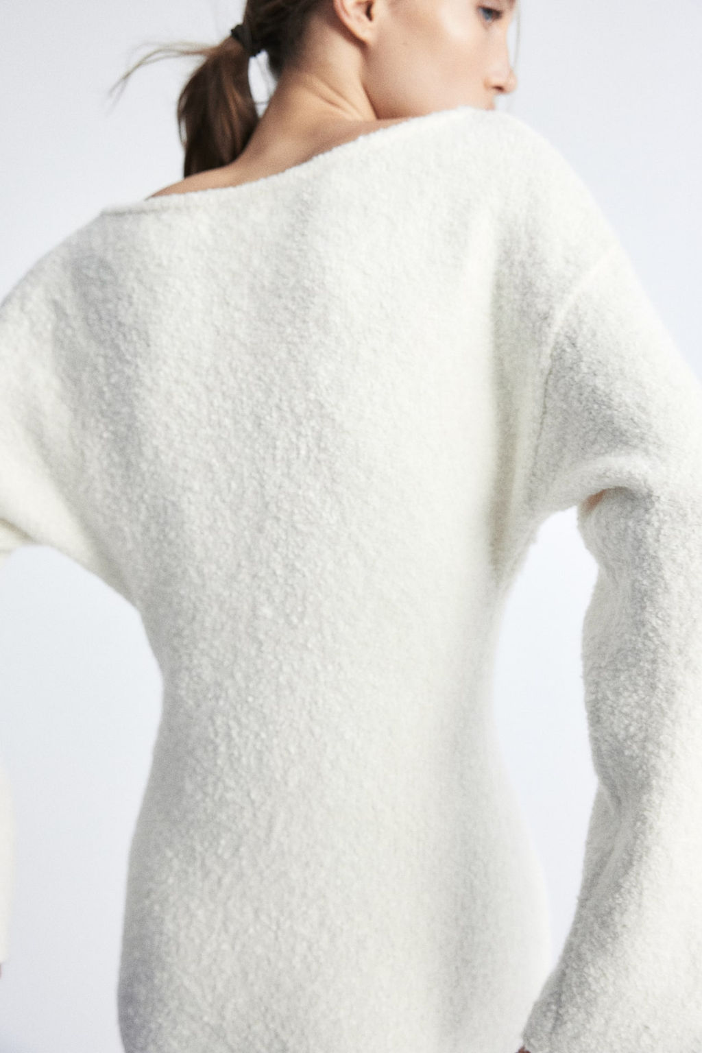 Vestido en punto boucle - H&m фото 3