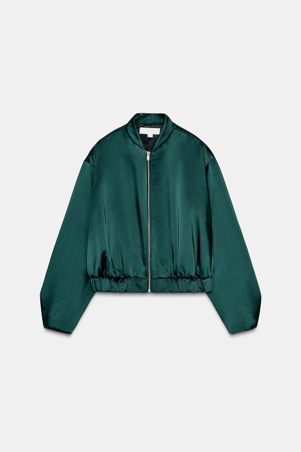 SATIN BOMBER JACKET - Zara фото 4