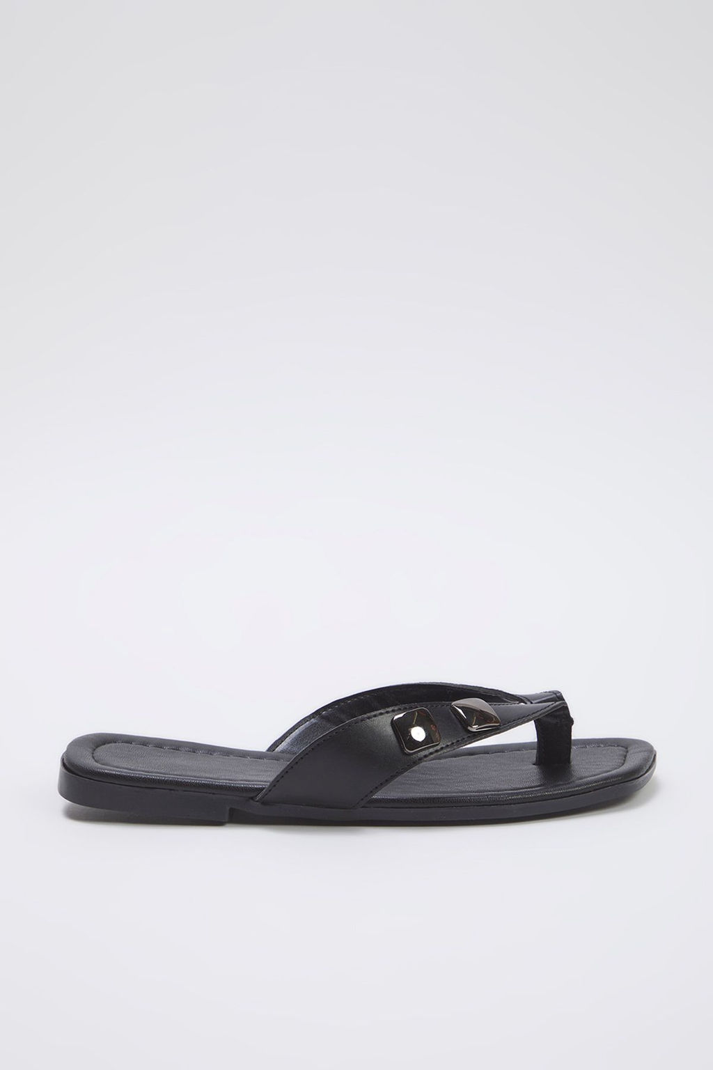 Trendyol Shoes Siyah Toka Aksesuar Detayl? Parmak Aras? Duz Kad?n Terlik TAKSS25TE00011 - Trendyolmilla фото 6